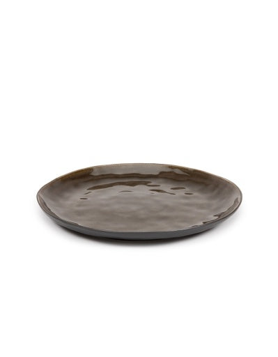 Serax - Pascale Naessens - BORD L GRIJS PURE - Set van 2