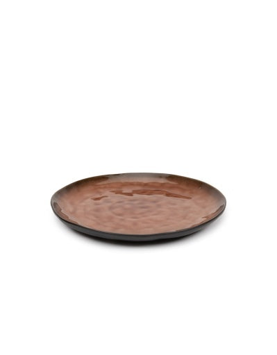 Serax - Pascale Naessens - BORD M BRUIN PURE - Set van 2