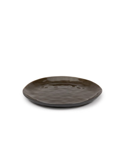 Serax - Pascale Naessens - BORD M GROEN PURE - Set van 2