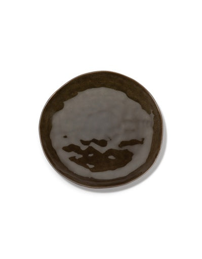 Serax - Pascale Naessens - BORD M GROEN PURE - Set van 2