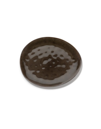 Serax - Pascale Naessens - BORD OVAAL L GRIJS PURE - Set van 2