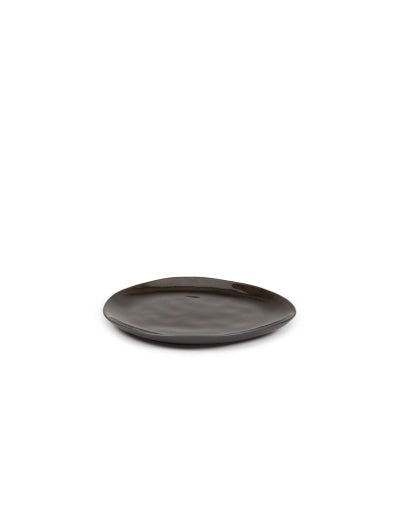 Serax - Pascale Naessens - BORD OVAAL M GRIJS PURE - Set van 2