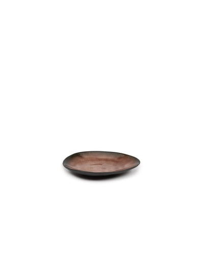 Serax - Pascale Naessens - BORD OVAAL S BRUIN PURE - Set van 4