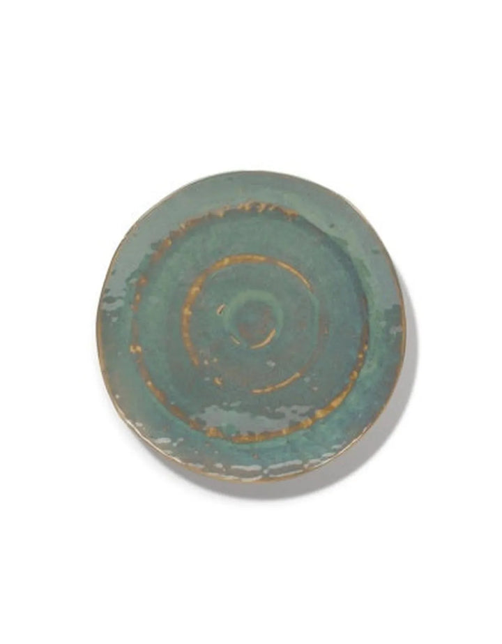 Serax - Pascale Naessens - Bord L Zeegroen Pure - Set van 2
