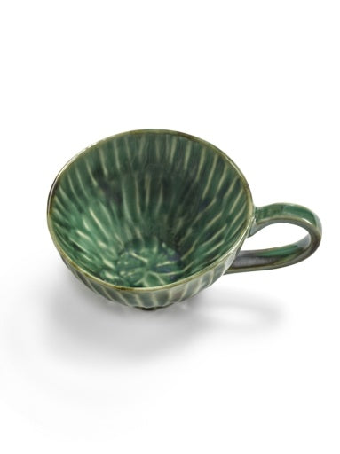 Serax - Pascale Naessens - CAPPUCCINOKOP GROEN VERDE LANZA - set van 2