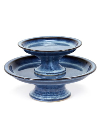 Serax - Pascale Naessens - GEBAKSCHAAL L DONKERBLAUW PURE