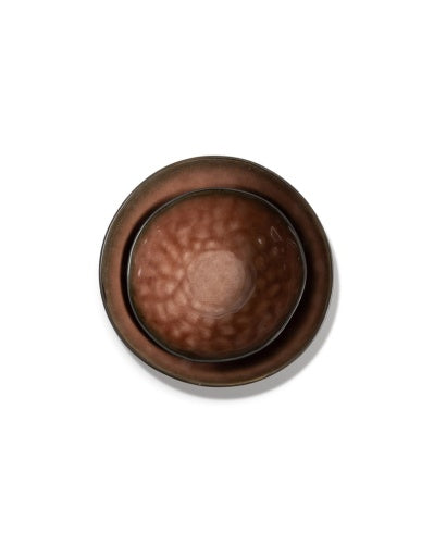 Serax - Pascale Naessens - KOM L BRUIN PURE - Set van 4