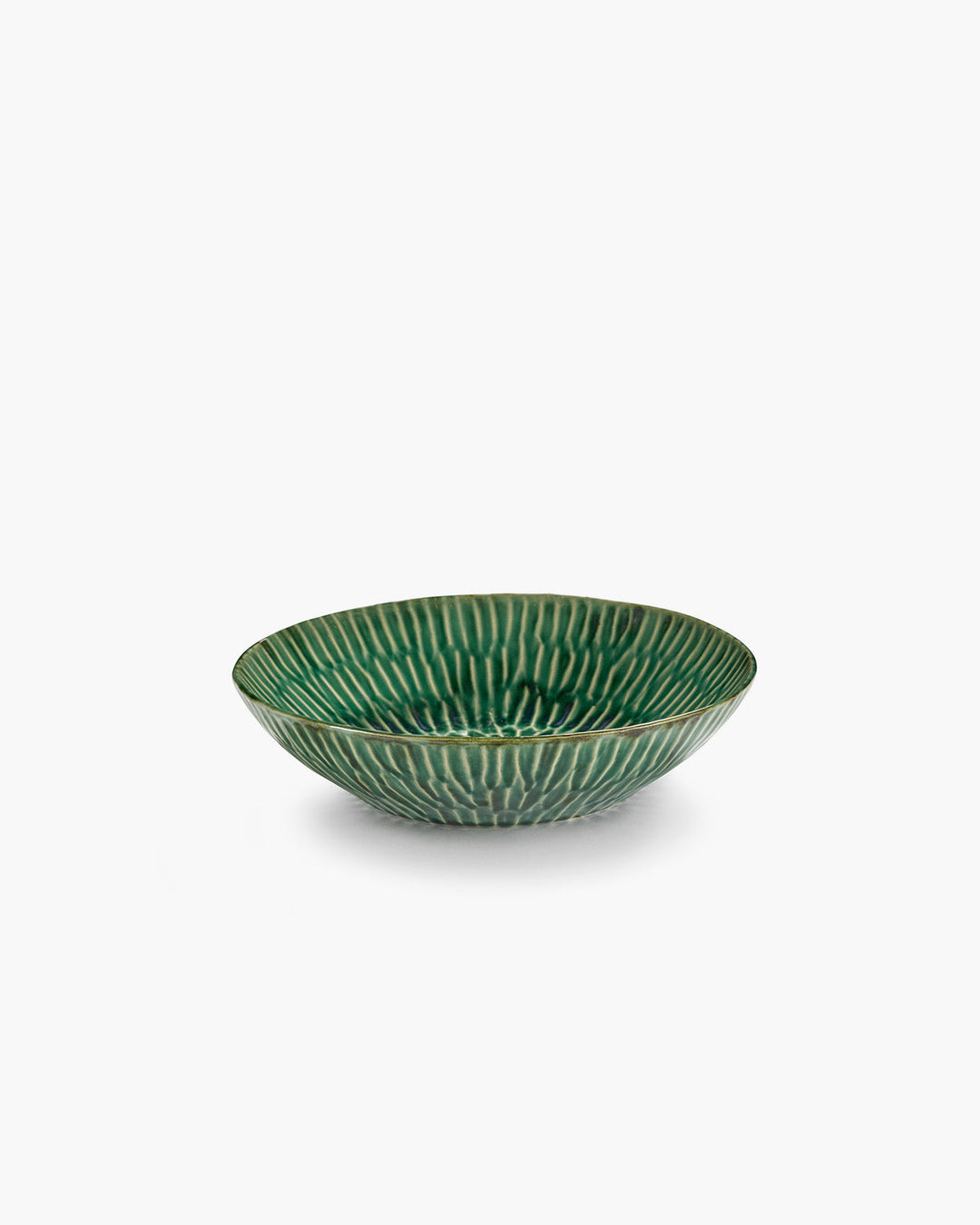 Serax - Pascale Naessens - Serveerbord M Groen Verde Lanza - Set van 2