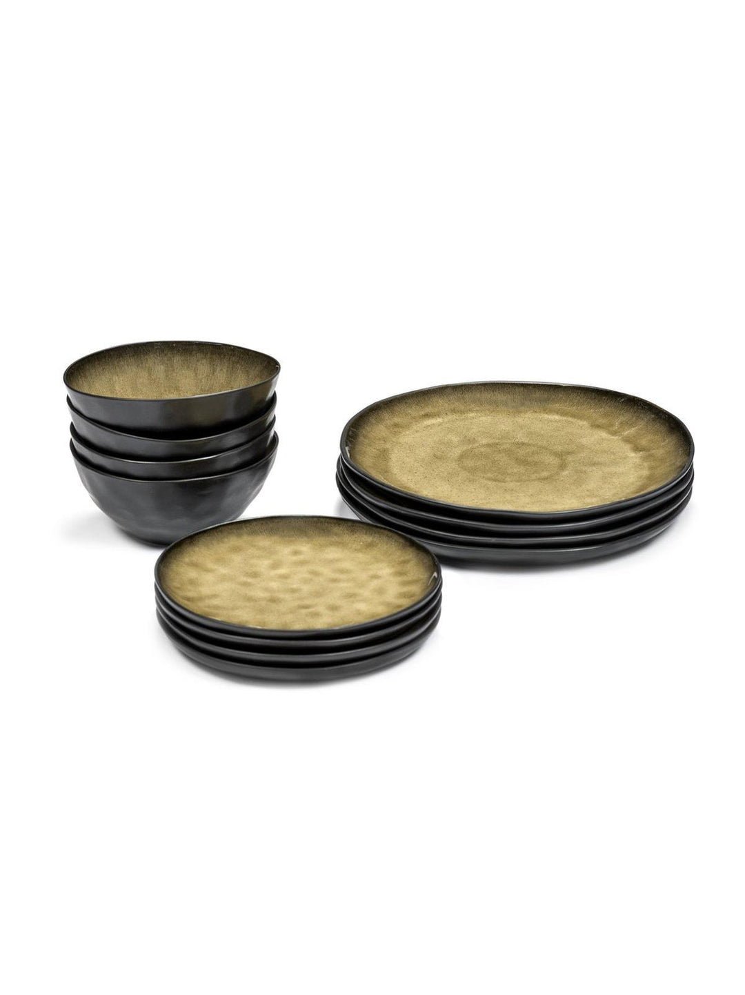 Serax - Pascale Naessens - Serviesset 12 Stuks Groen Pure