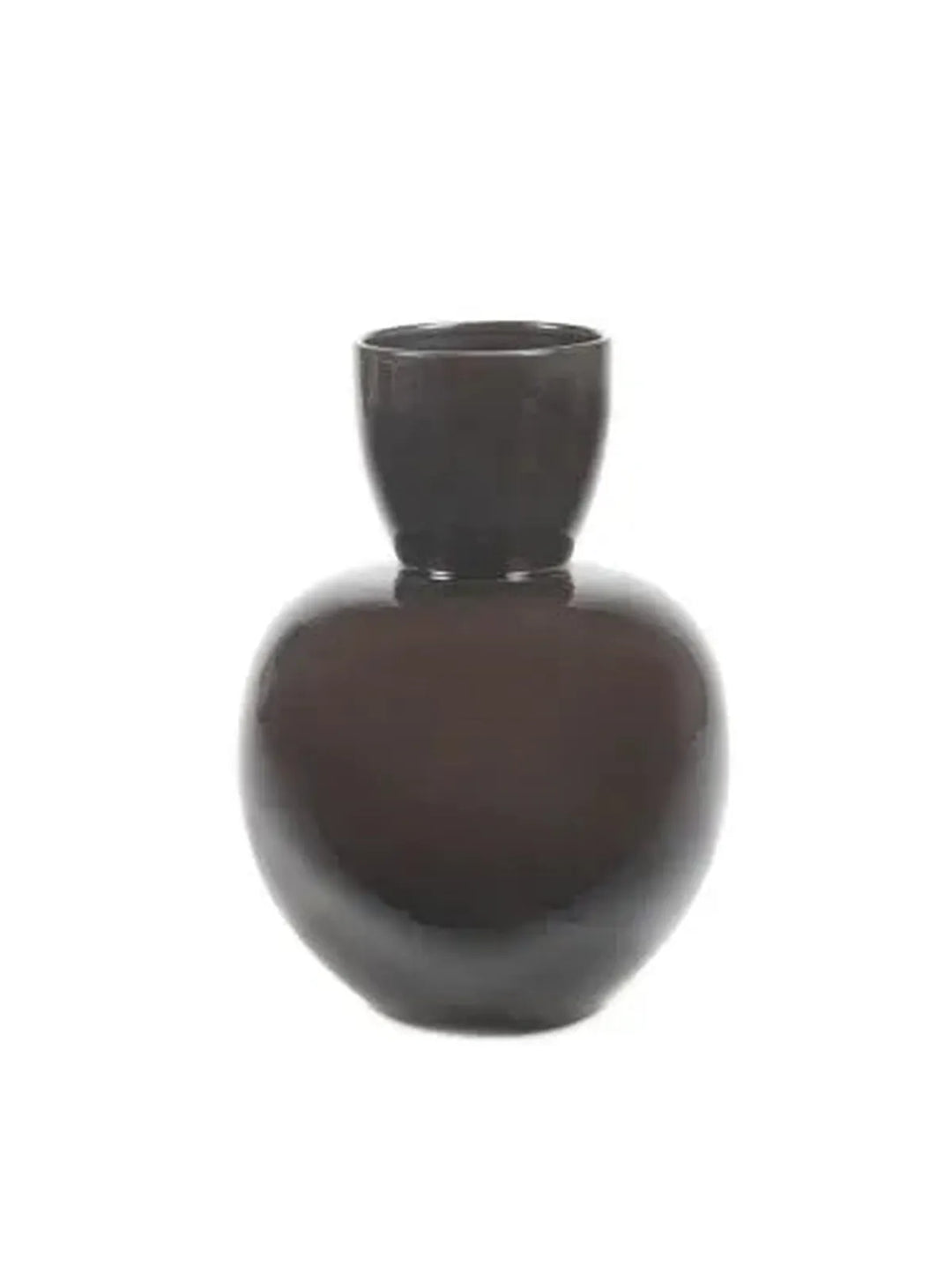 Serax - Pascale Naessens - Vaas S Bruin Zwart Pure