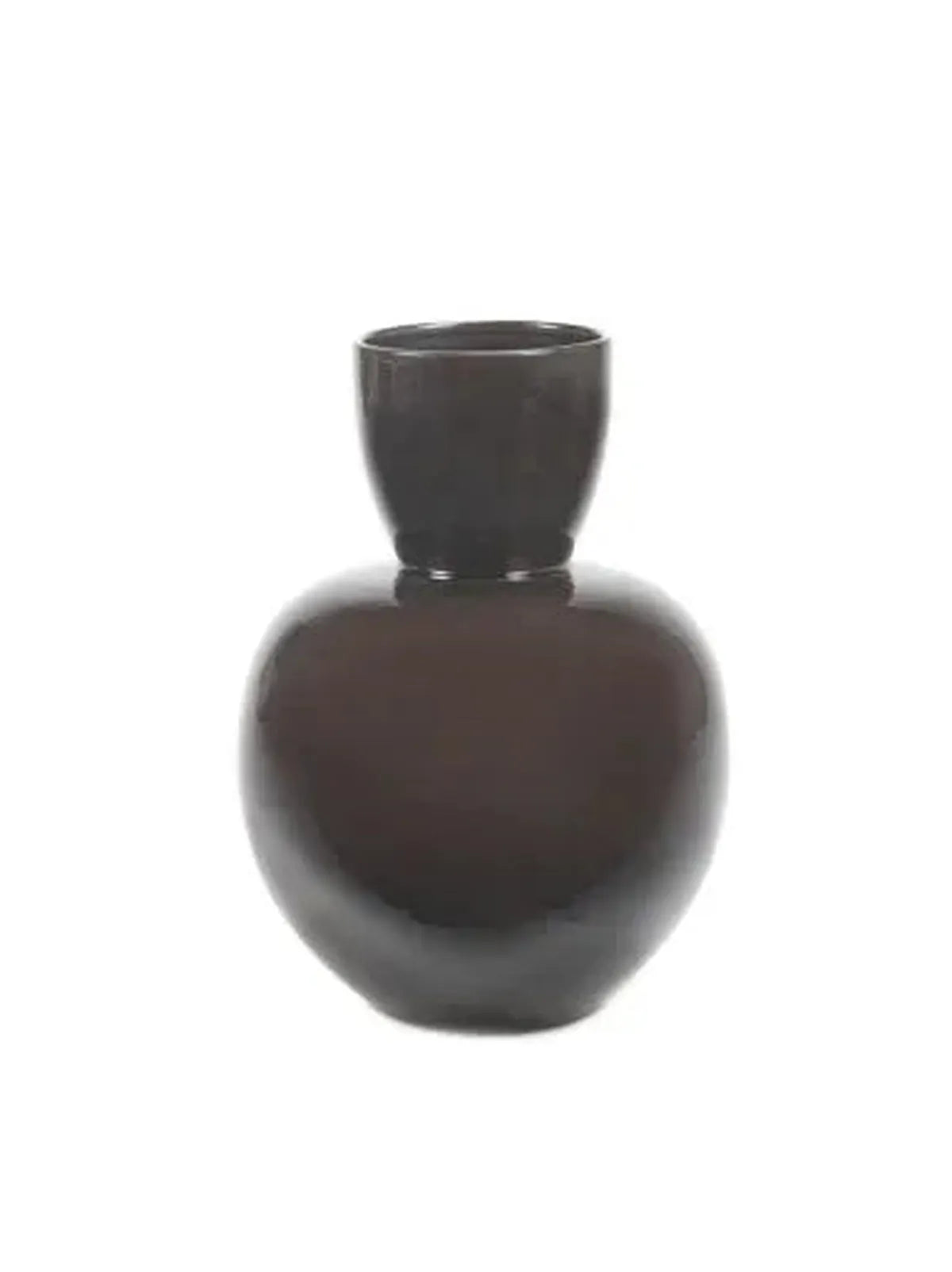 Serax - Pascale Naessens - Vaas S Bruin Zwart Pure