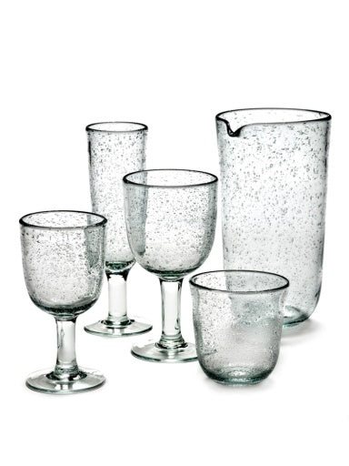 Serax - Pascale Naessens - WITTEWIJNGLAS PURE - Set van 4