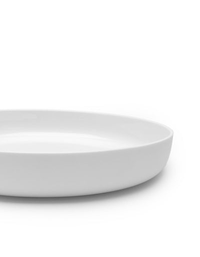 Serax - Piet Boon - DIEP BORD XL WIT BASE - Set van 4