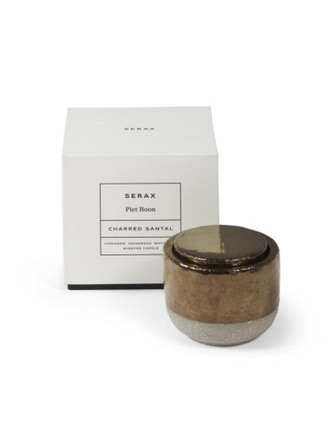 Serax - Piet Boon - Geurkaars S Goud Charred Santal