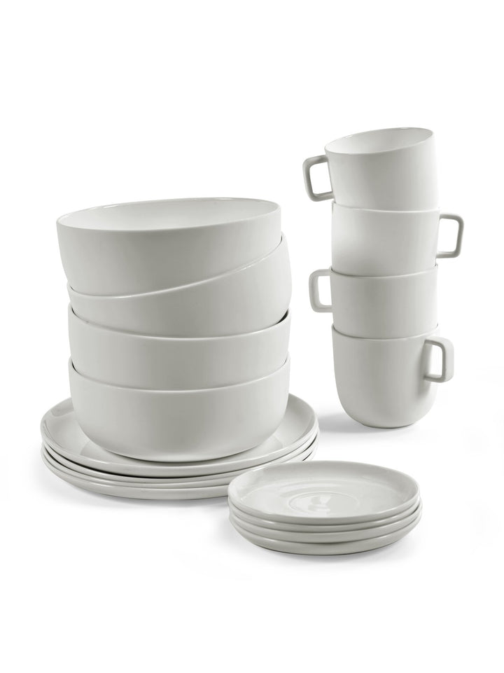 Serax - Piet Boon - Ontbijtset 16 Stuks Wit Base