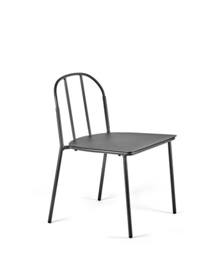 Serax - Piet Boon - Stoel Zwart + Kussen Wit Patio