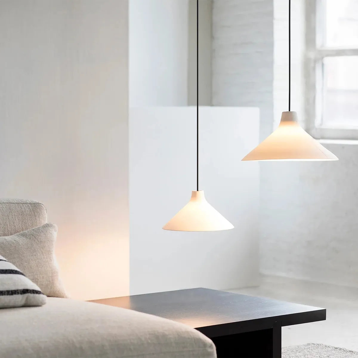 Serax - Seppe Van Heusden - Lampenkap L Wit Seam