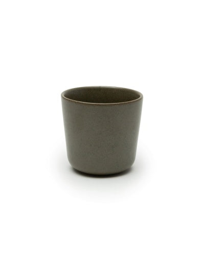 Serax - Sergio Herman - BEKER EXCL. HANDVAT CAMO GREEN SURFACE - Set van 4