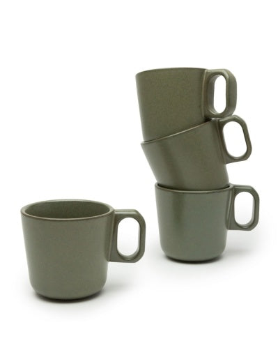 Serax - Sergio Herman - BEKER INDI GREY SURFACE - Set van 4
