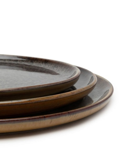 Serax - Sergio Herman - BORD L CAMO GREEN SURFACE - Set van 4