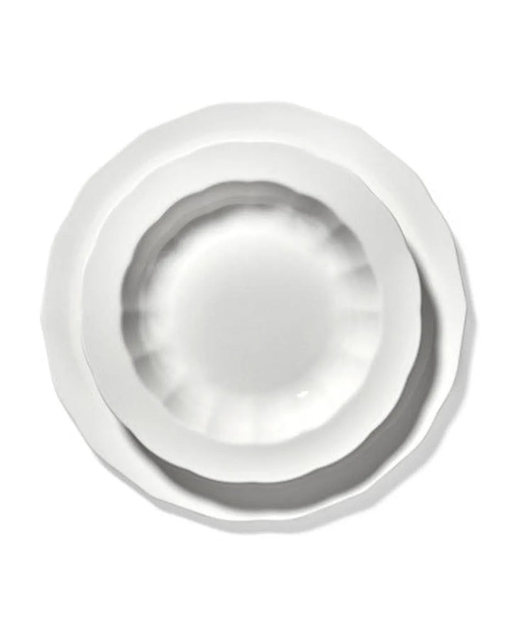 Serax - Sergio Herman - Bord L Wit Silhouette - Set van 4