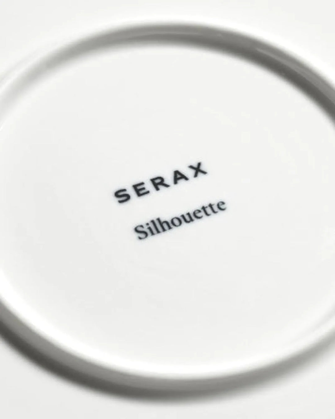 Serax - Sergio Herman - Bord L Wit Silhouette - Set van 4