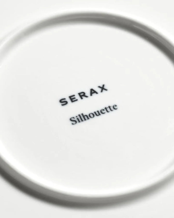 Serax - Sergio Herman - Bord L Wit Silhouette - Set van 4
