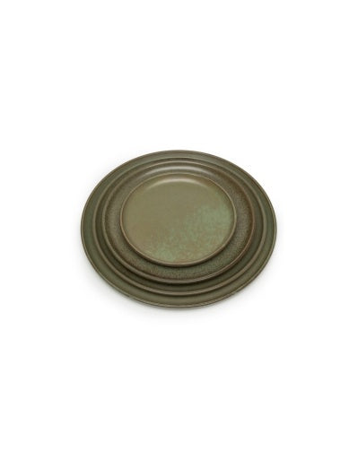 Serax - Sergio Herman - BORD M CAMO GREEN SURFACE - Set van 4