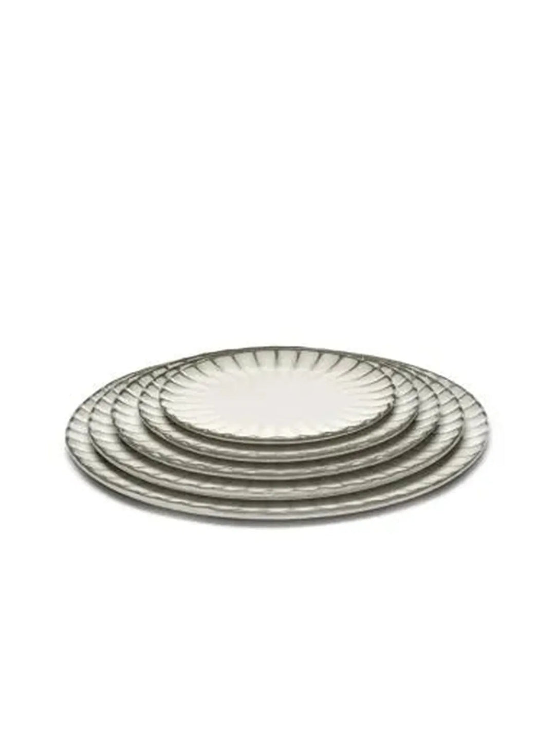 Serax - Sergio Herman - Bord L Wit Inku - Set van 4