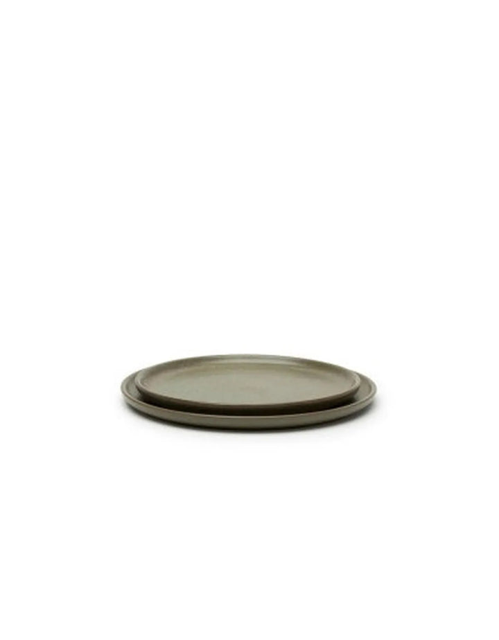 Serax - Sergio Herman - Bord S Camo Groen Surface - Set van 4