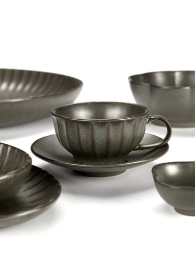 Serax - Sergio Herman - CAPPUCCINOKOP GROEN INKU - Set van 4