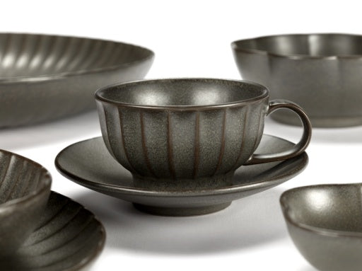 Serax - Sergio Herman - CAPPUCCINOKOP GROEN INKU - Set van 4