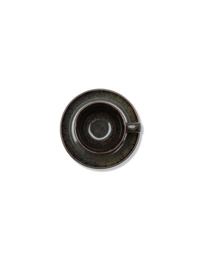 Serax - Sergio Herman - CAPPUCCINOKOP + SCHOTEL INDI GREY - Set van 4