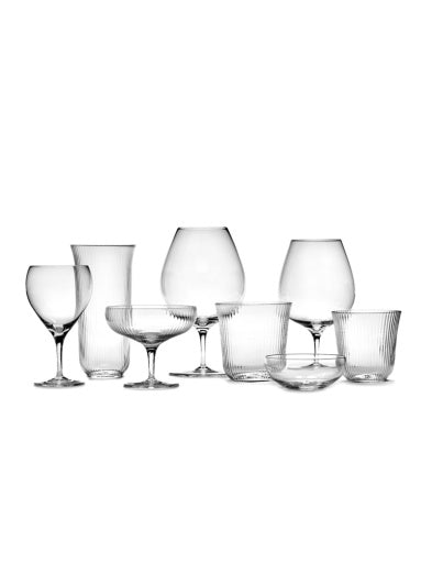 Serax - Sergio Herman - CHAMPAGNECOUPE INKU - Set van 4