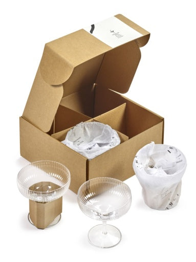 Serax - Sergio Herman - CHAMPAGNECOUPE INKU - Set van 4