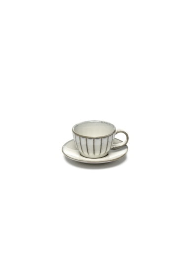 Serax - Sergio Herman - ESPRESSOKOPJE WIT INKU - Set van 4
