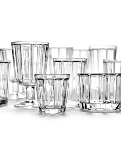 Serax - Sergio Herman - GLAS L SURFACE - Set van 4