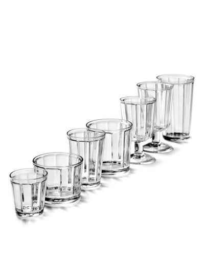 Serax - Sergio Herman - GLAS XS SURFACE - Set van 4