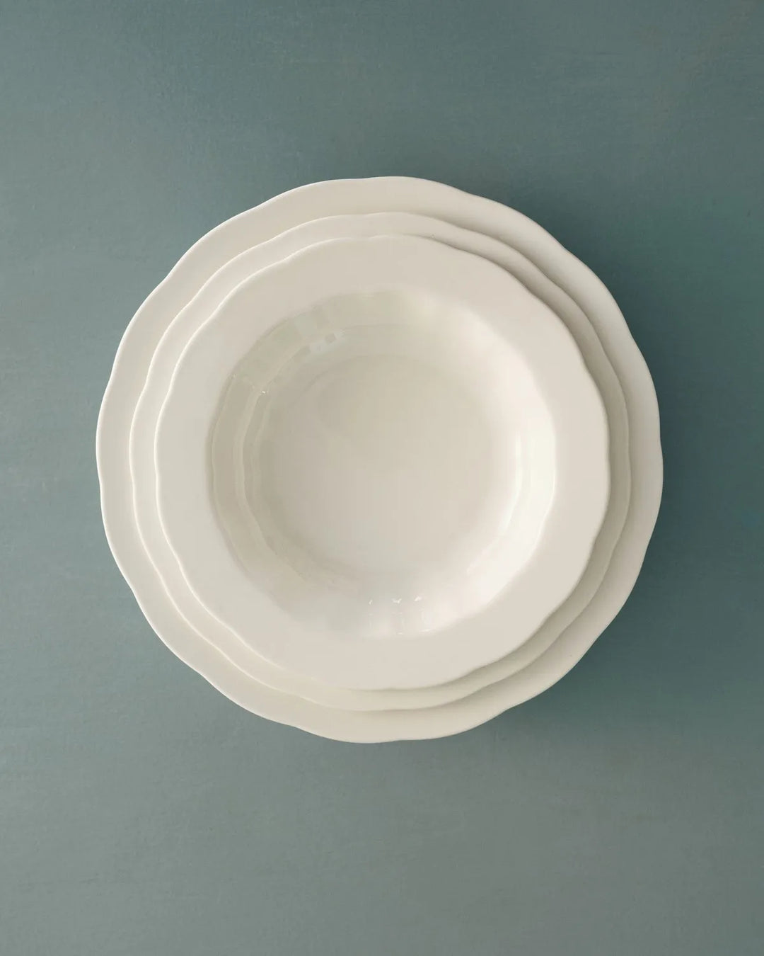 Serax - Sergio Herman - Hoog Bord S Wit Silhouette - Set van 4