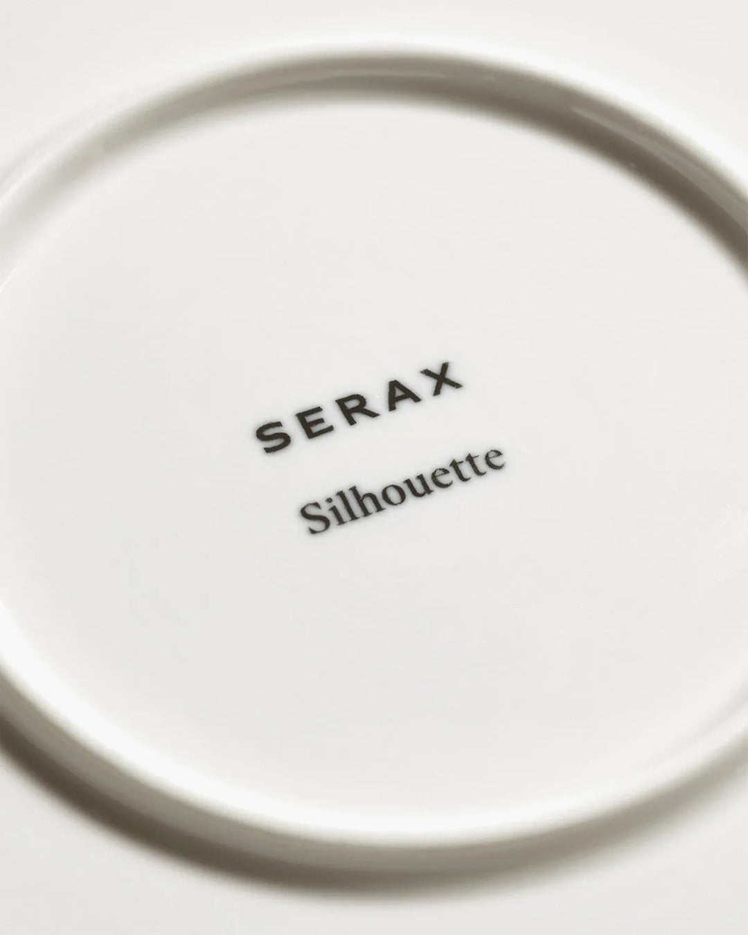 Serax - Sergio Herman - Hoog Bord S Wit Silhouette - Set van 4