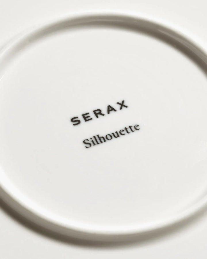 Serax - Sergio Herman - Hoog Bord S Wit Silhouette - Set van 4