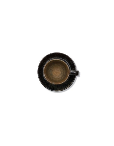 Serax - Sergio Herman - KOFFIEKOP + SCHOTEL INDI GREY SURF. - Set van 4