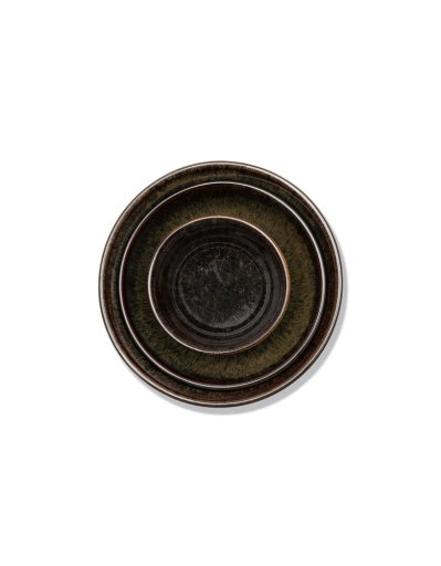 Serax - Sergio Herman - KOM M CAMO GREEN SURFACE - Set van 4
