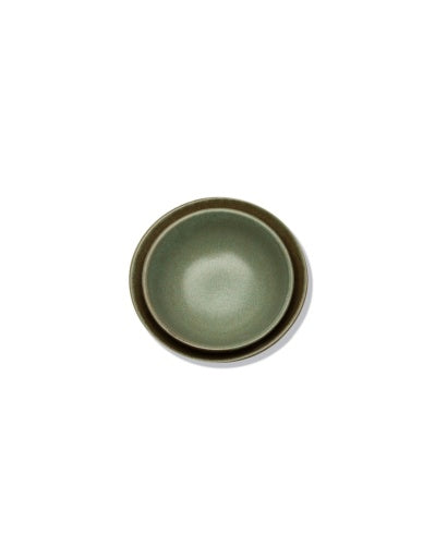 Serax - Sergio Herman - KOM M CAMO GREEN SURFACE - Set van 4