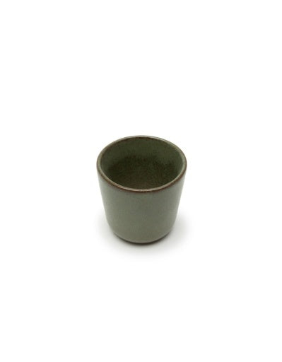 Serax - Sergio Herman - RISTRETTOKOP CAMO GREEN SURFACE - Set van 4