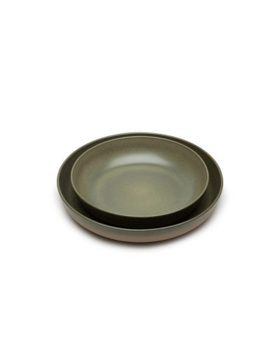 Serax - Sergio Herman - SERVEERSCHAAL S CAMO GREEN SURFACE