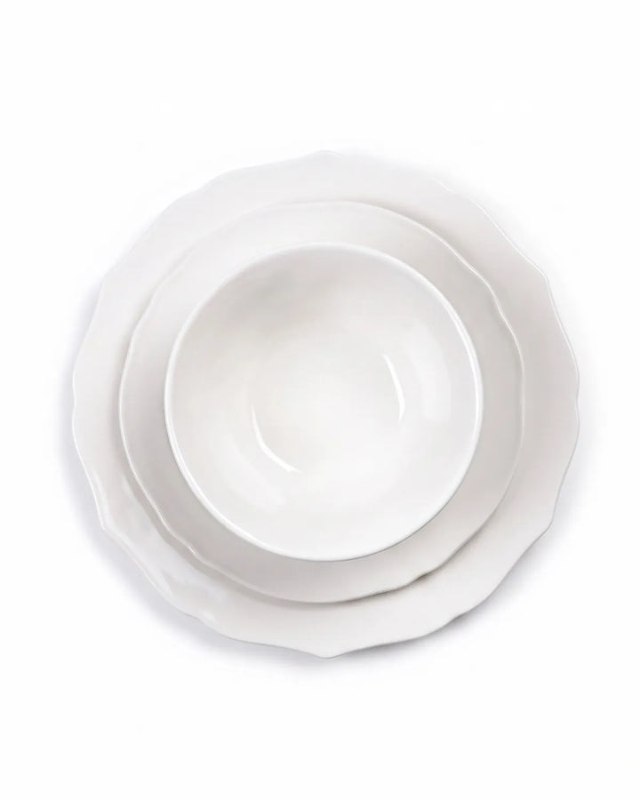 Serax - Sergio Herman - Serviesset Wit 12 Pcs Silhouette - Set van 12