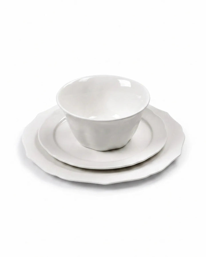 Serax - Sergio Herman - Serviesset Wit 12 Pcs Silhouette - Set van 12