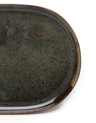 Serax - Sergio Herman - TAPASBORD L INDI GREY SURFACE - Set van 4