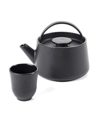 Serax - Sergio Herman - THEEPOT M ZWART INKU